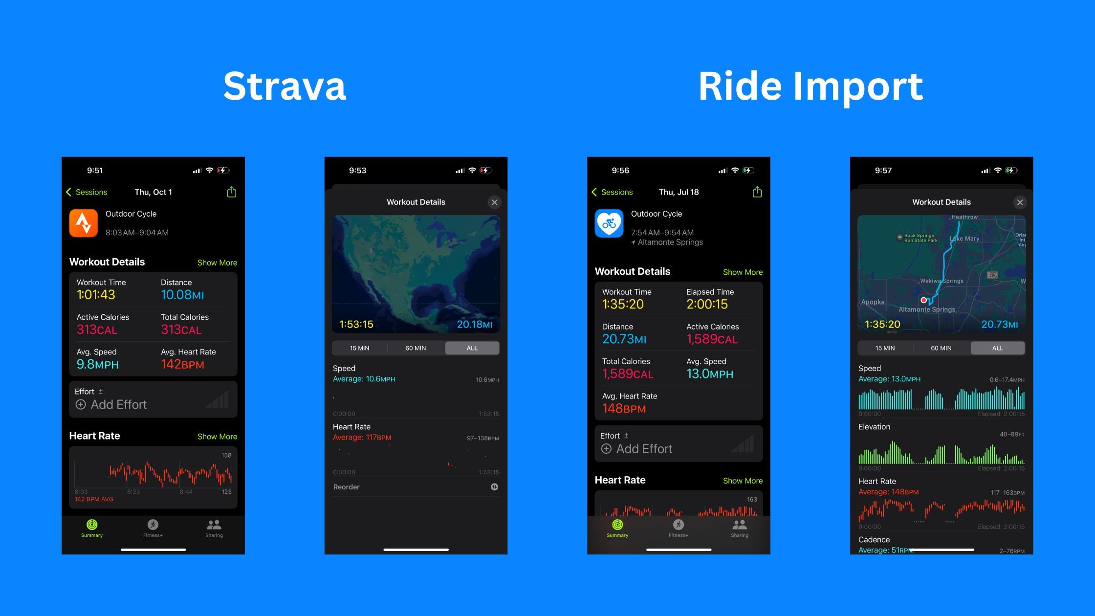 Fitness App Screenshot